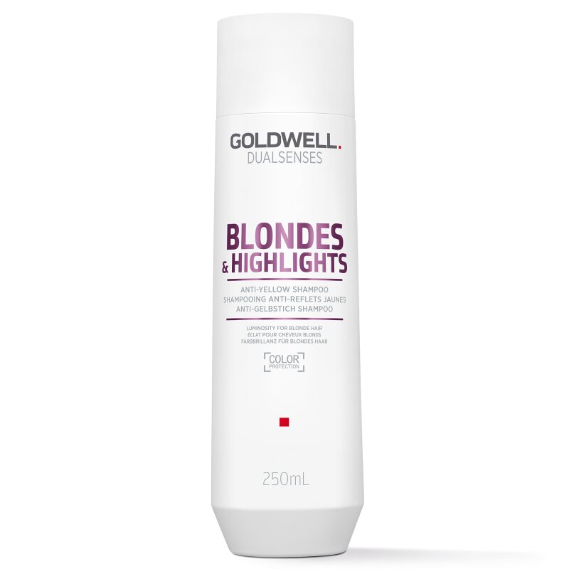 goldwell dualsenses blondes highlights anti yellow shampoo 250ml 202911