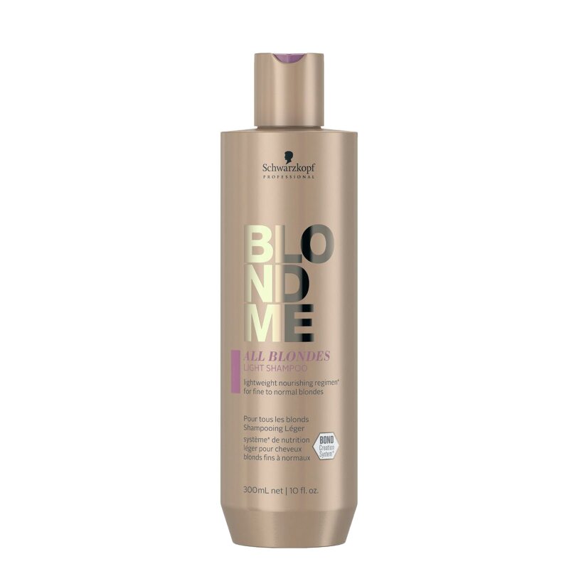 schwarzkopf blondme all blondes light shampoo 300ml