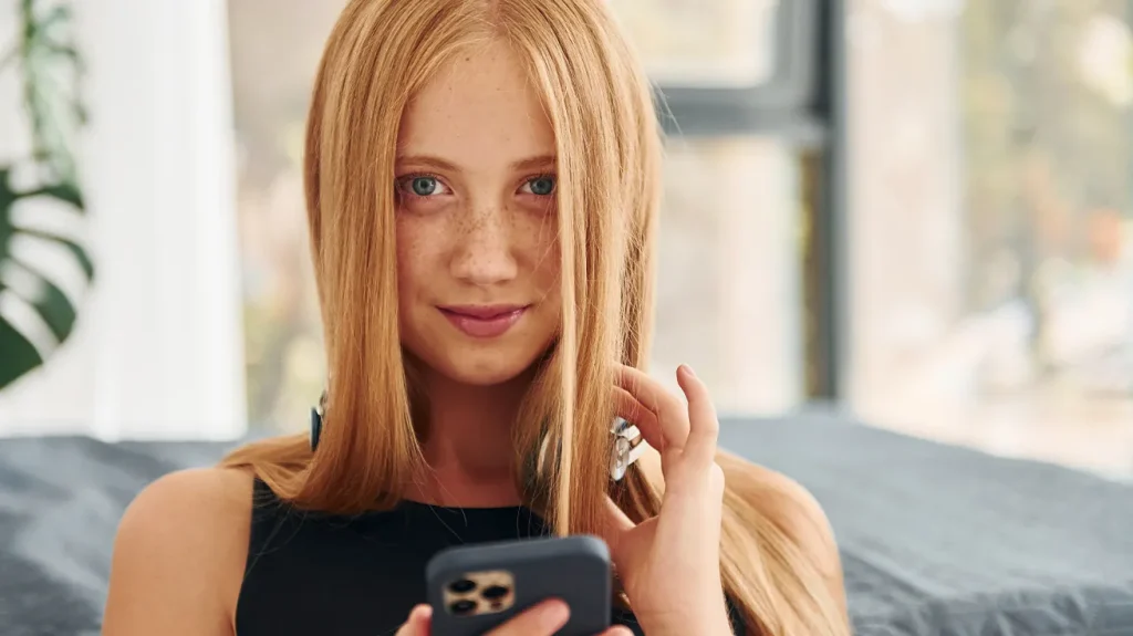 haare berühren