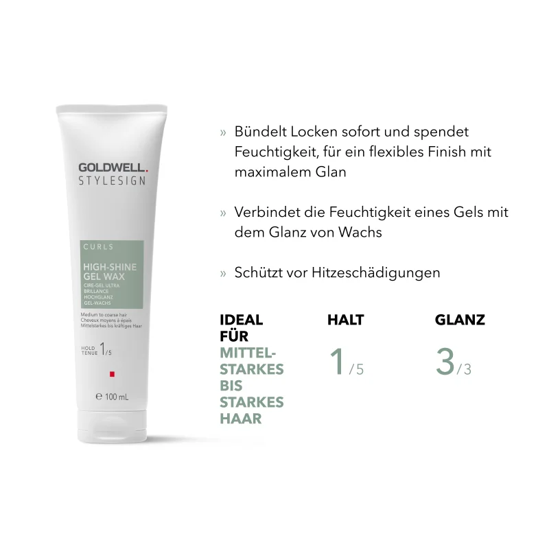 goldwell stylesign curls hochglanz gel wachs 100ml neu~2