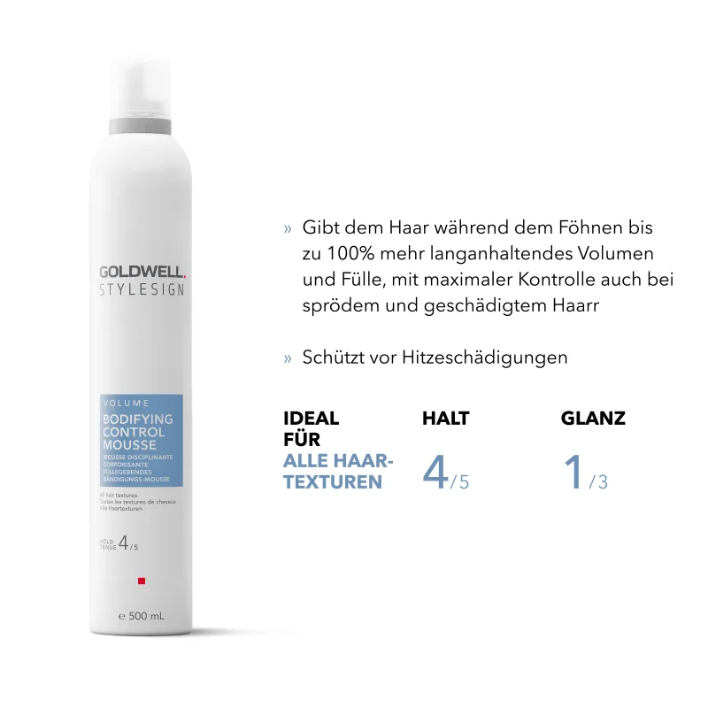 goldwell stylesign volume fuellegebendes baendigungs mousse 300ml neu~2