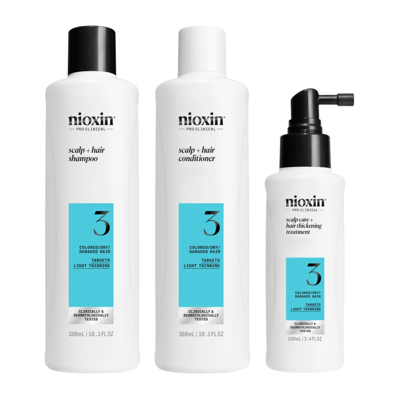 nioxin system 3 kit 300300100ml