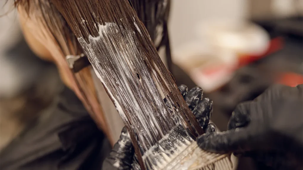 colorierte haare