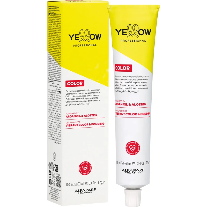 yellow professional color permanent haarfarbe 100ml