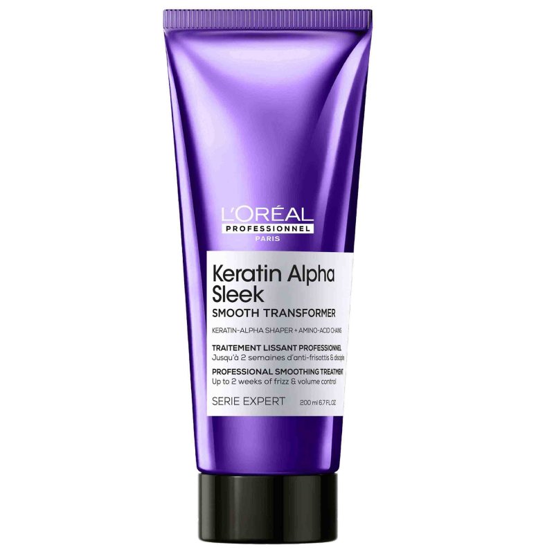 loreal professionnel serie expert keratin alpha sleek smooth transformer treatment 200ml